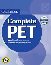 Complete PET. Workbook with answers + Audio CD