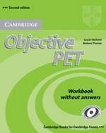 Objective PET (2nd Edition) Workbook without Answers