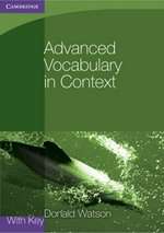 Advanced Vocabulary in Context with Answer Key