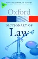 Oxford Dictionary of Law