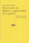 Diccionario de dichos y expresiones del español