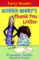 Horrid Henry's Thank You Letter