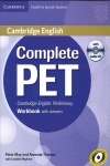 Complete PET  Workbook with answers with Audio CD