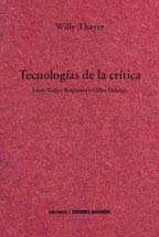Tecnologías de la crítica
