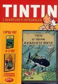 DVD - Tintin (Le secret de Rackham le Rouge - Le secret de la Licorne)