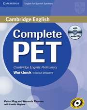 Complete PET Workbook without answers with Audio CD