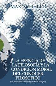 La esencia de la filosofía y la condición moral del conocer filosófico