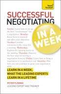 Teach Yourself Successful Negotiating in a Week