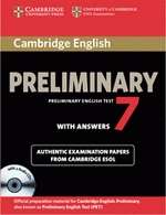 (PET) 7 Self-Study Pack (Students Book with Answers x{0026} Audio CDs (2))