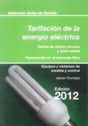 Tarificación 2012 de la energía eléctrica