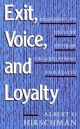 Exit, Voice and Loyalty