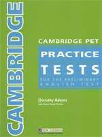 Cambridge PET Practice Tests    teacher's book