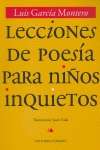 Lecciones de poesía para niños inquietos