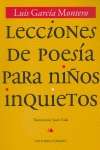 Lecciones de poesía para niños inquietos