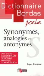 Synonymes, analogies et antonymes