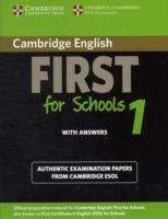 Cambridge English First for Schools 1 Self-Study Pack