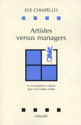 Artistes versus managers