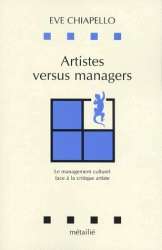 Artistes versus managers