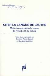 Citer la langue de l'autre