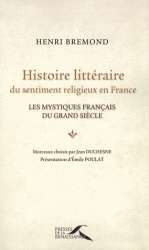 Histoire littéraire du sentiment religieux en France