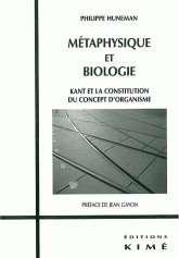 Métaphysique et biologie