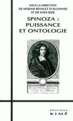 Spinoza: puissance et ontologie