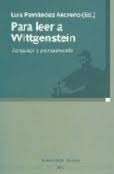 Para leer a Wittgenstein