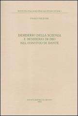 Desiderio della scienza e desiderio di Dio nel convivio de Dante