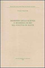 Desiderio della scienza e desiderio di Dio nel convivio de Dante