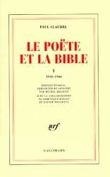 Le poète et la bible T1