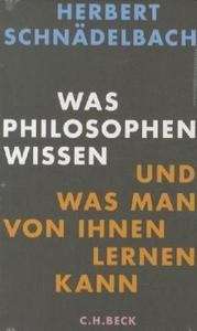 Was Philosophen wissen