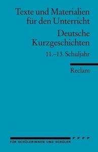 Deutsche Kurzgeschichten Tomo I