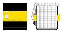 Moleskine Reporter -P- Squared Black Notebook