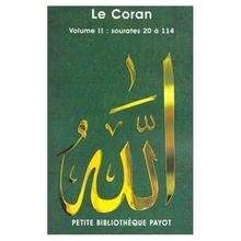 Le Coran (sourates 20 à 114)