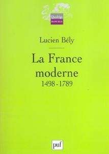 La France moderne (1498-1789)
