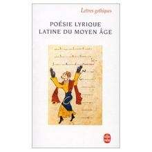 Poésie lyrique latine du Moyen ge