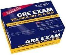Kaplan GRE Exam Vocabulary in a Box