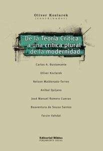 De la teoría crítica a una crítica plural de la modernidad