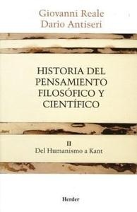 Historia del pensamiento filosófico y científico