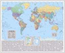 World Wall Laminated Map