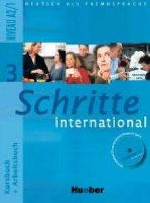 Schritte international 3  A2/1 Kb + Ab+ CD +Glossar