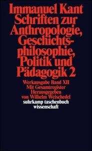 Schriften zur Anthropologie 2