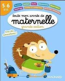 Toute mon année de maternelle 5-6 ans