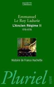 L'Ancien Régime (1715-1770)