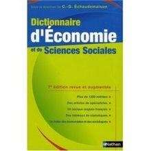 Dictionnaire d'économie et de sciences