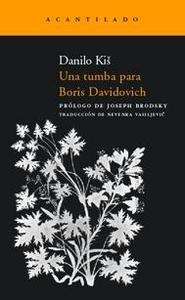 Una tumba para Boris Davidovich