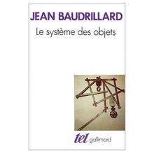 Le système des objets