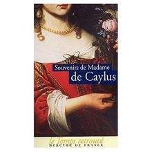 Souvenirs de Madame de Caylus