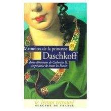 Memoires de la Princesse Daschkoff