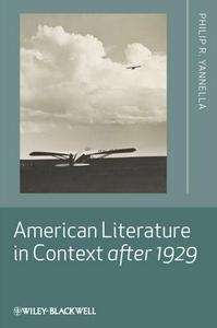 American Literature in Context after 1929